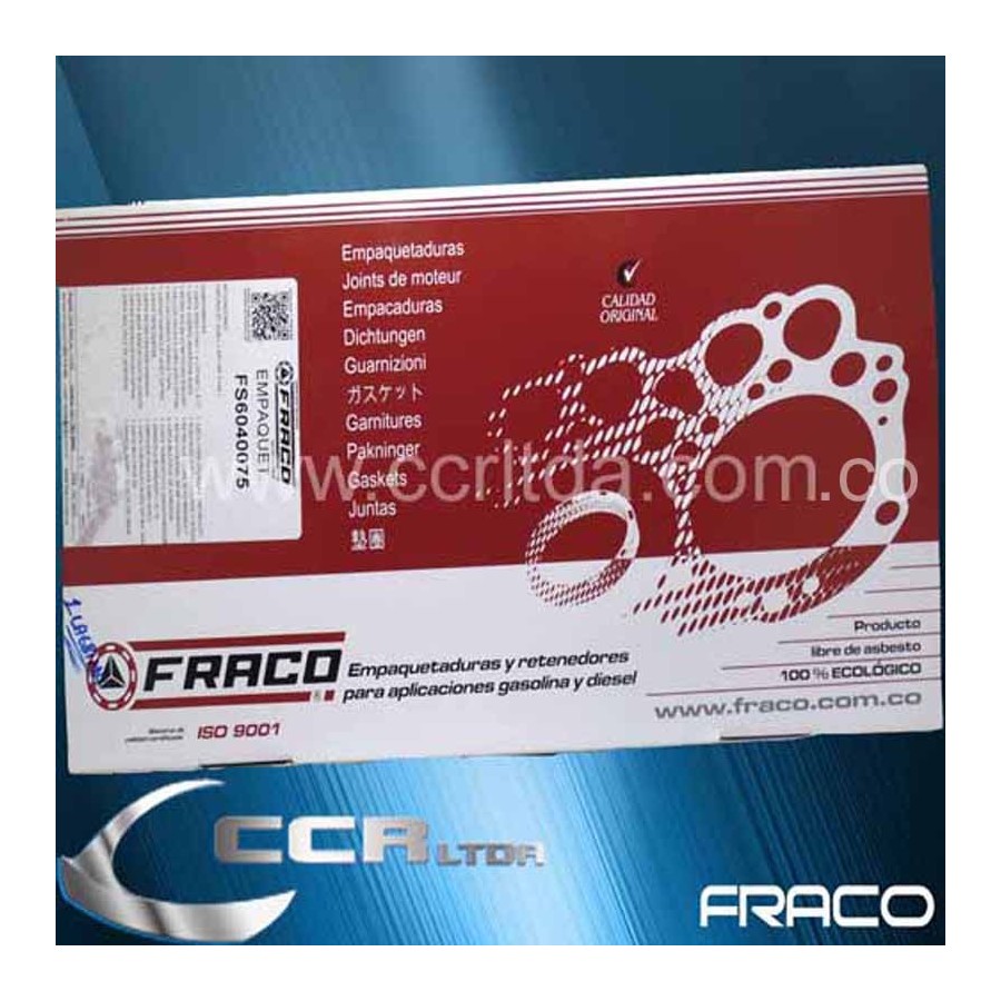 EMP. MOTOR AVEO 1400 1600 (1 LAGRIMA)