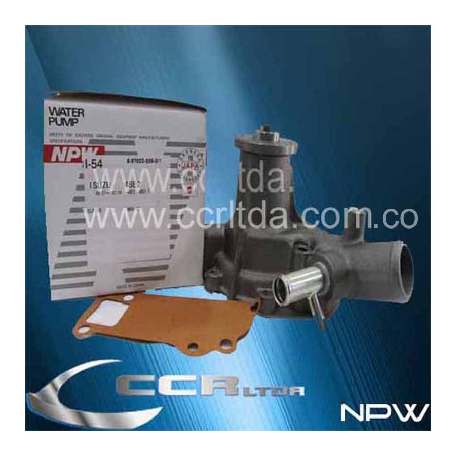 BOMBA AGUA NPR 4BD1T 92/97(CON TURBO)