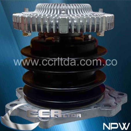 BOMBA AGUA NISSAN TD-27 (CARRIL AL MEDIO)