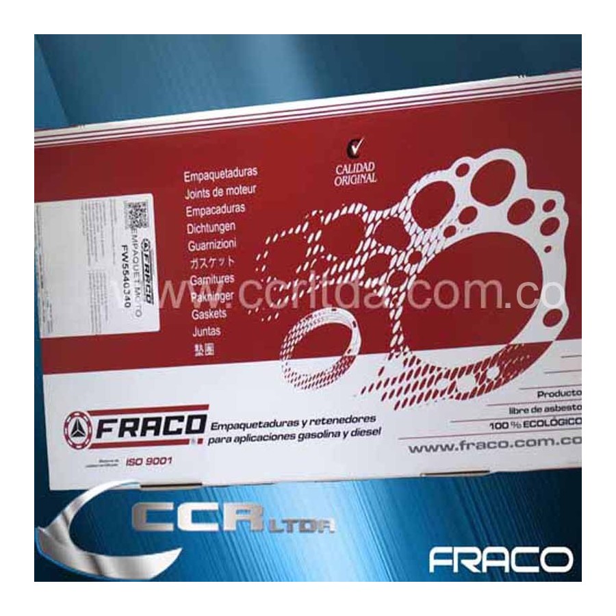 EMP. MOTOR MONTERO (SIN RETEN NI CAUCHOS)