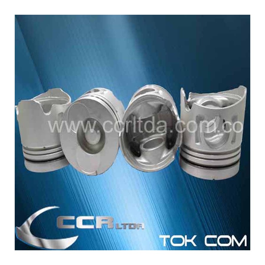 PISTONES NKR 2001 CON TURBO (STD BULON 34MM 4JB1T)