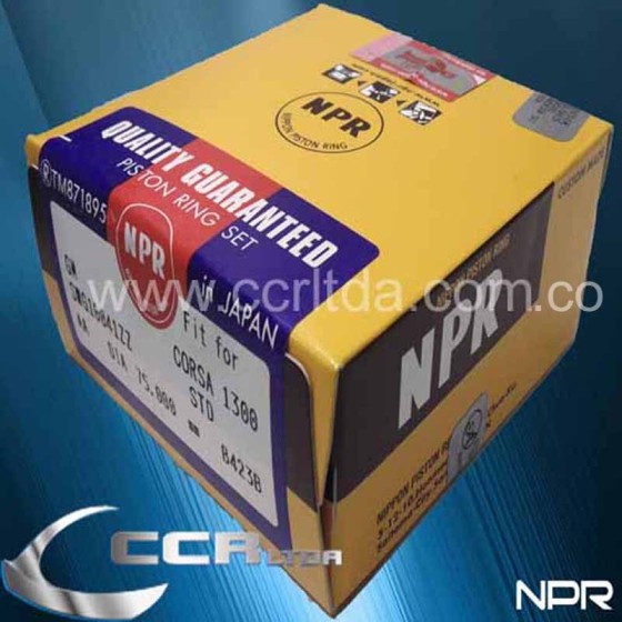 ANILLOS CORSA 1300 (STD 1.5/1.5/3.0 75mm)