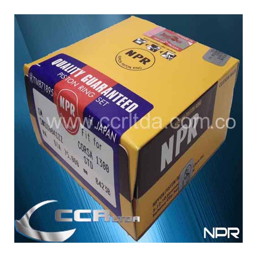 ANILLOS CORSA 1300 (STD 1.5/1.5/3.0 75mm)