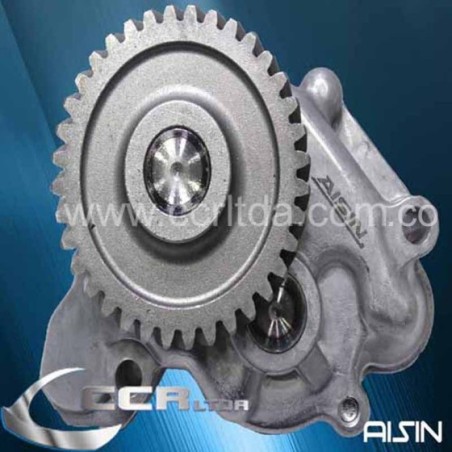 BOMBA ACEITE CANTER 4D34 (VALVULA CONTRARIA PIÑON)