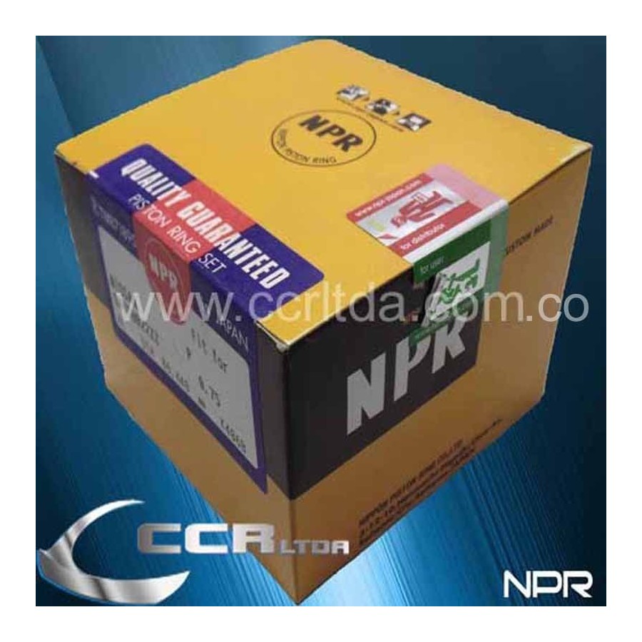 ANILLOS NISSAN PATROL SAMURAI (075 2.5/2.5/4)