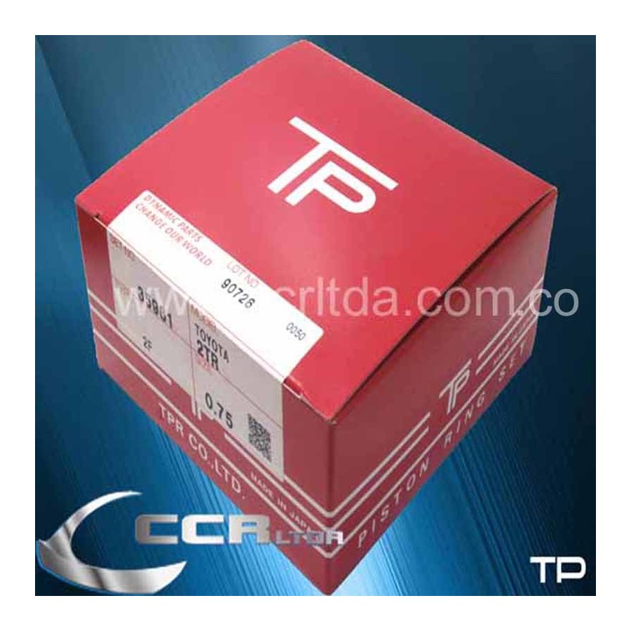 ANILLOS TOYOTA VIGO 2700 GAS FORTUNER (075 2TR)