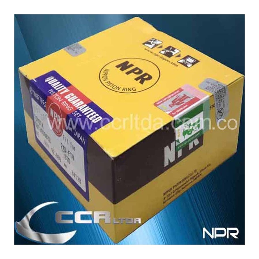 ANILLOS B-2600 HILUX 22R (STD)