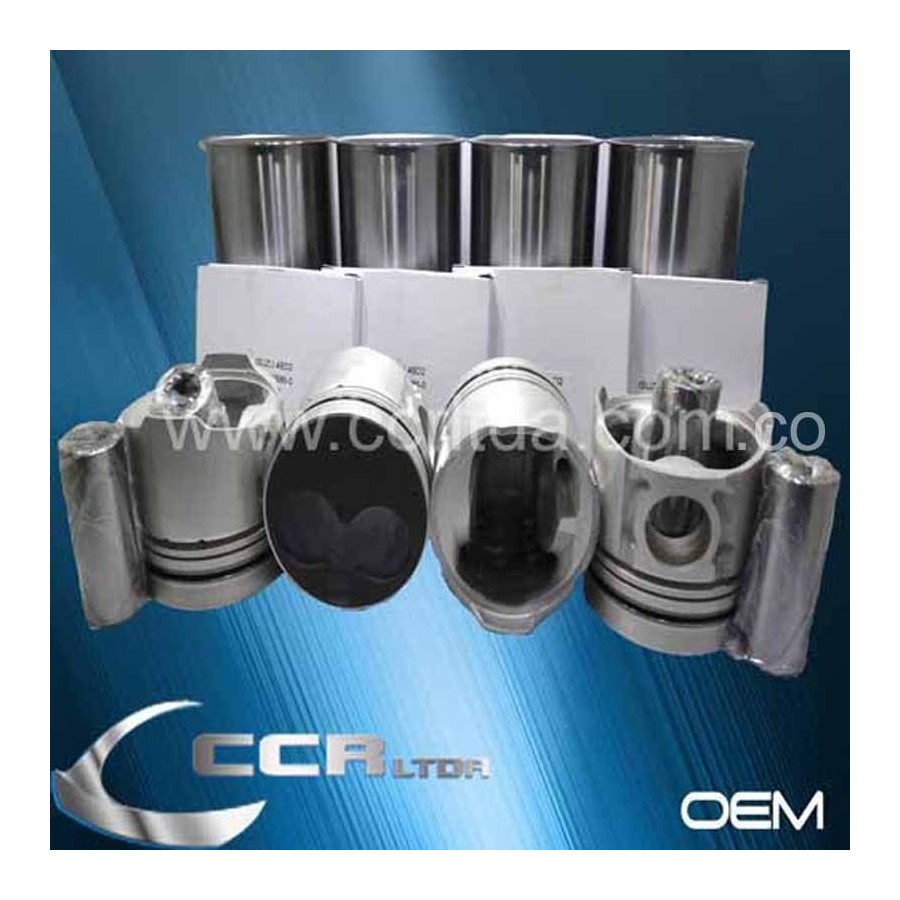 KIT MOTOR NPR 4BD2 (1CAMISA/PISTON/ANILLOS/BBIELA)