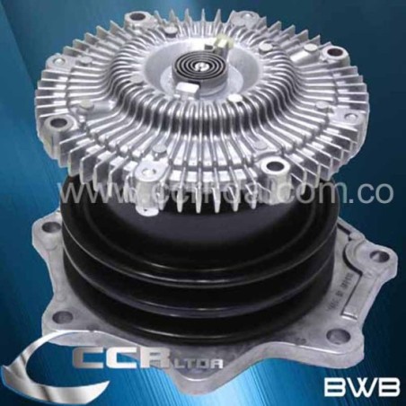 BOMBA AGUA NISSAN TD-27 MT-3000 (FAN GRANDE BASE BOMBA)