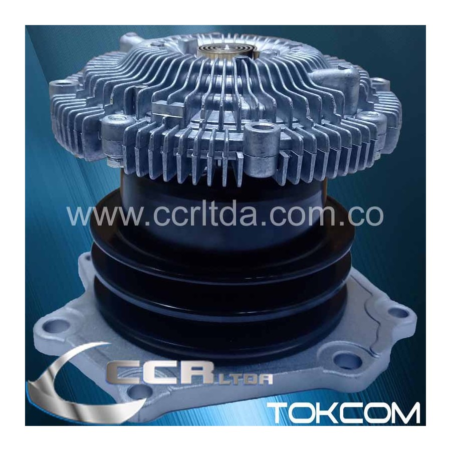 BOMBA AGUA NISSAN TD-27 MT-3000 (FAN A BASE BOMBA)