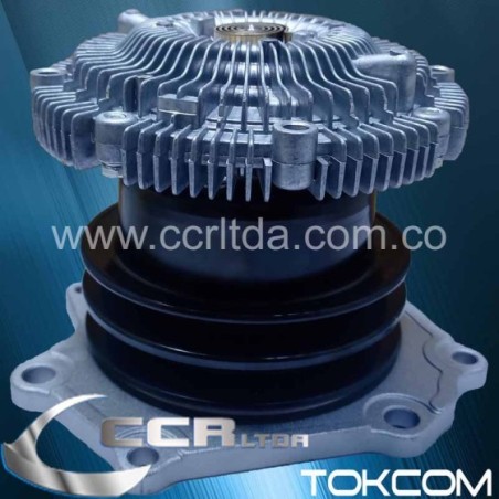 BOMBA AGUA NISSAN TD-27 MT-3000 (FAN A BASE BOMBA)