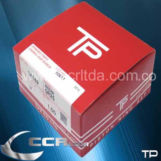 ANILLOS NISSAN XTRAIL 2500 GASOLINA (100 QR25DE)