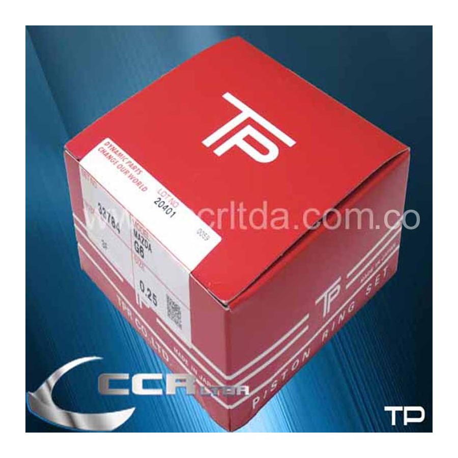 ANILLOS B2600 HILUX 22R (025 1.5/1.5/4.O 92MM)