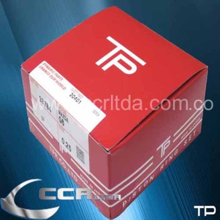 ANILLOS B2600 HILUX 22R (025 1.5/1.5/4.O 92MM)