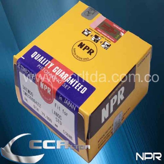 ANILLOS AVEO OPTRA 1.4 (STD 1.2/1.5/2.5 77.9mm)