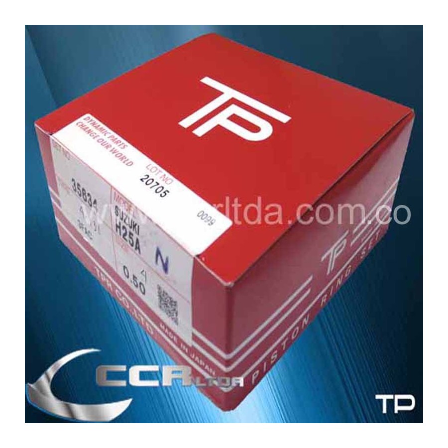 ANILLOS GRAN VITARA 2.5 (050 1.5/1.5/2.5 84mm)