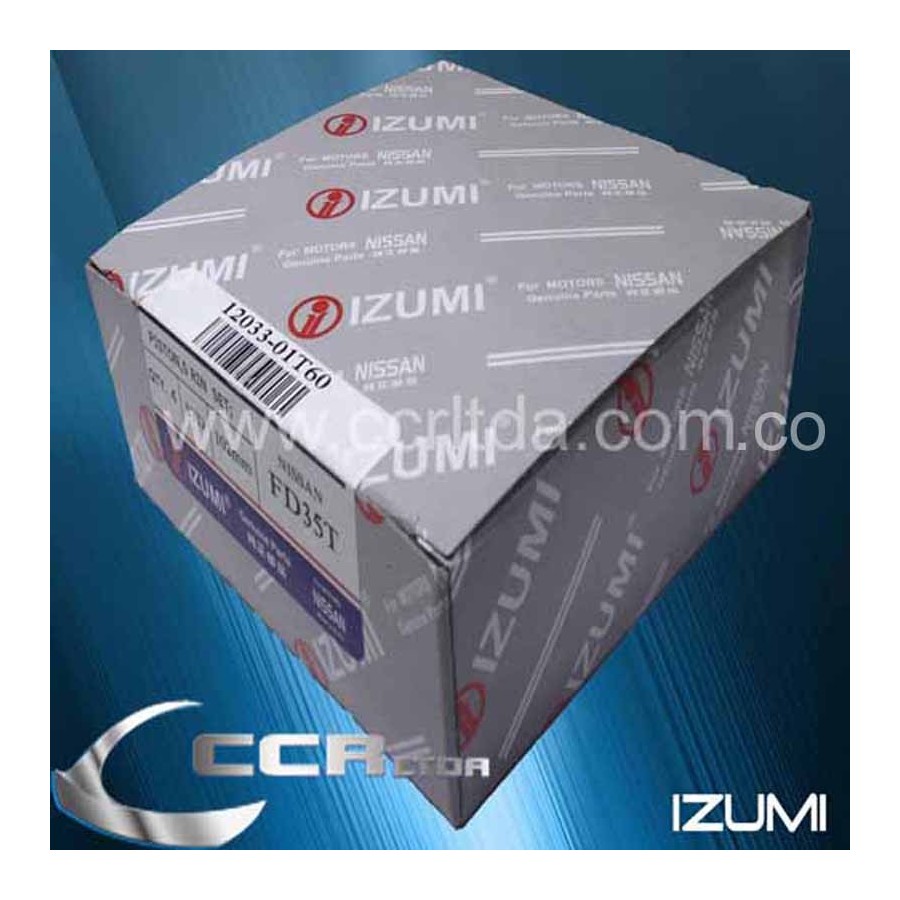 ANILLOS NISSAN FD35T (STD 3/2/4 SEMICONICO)