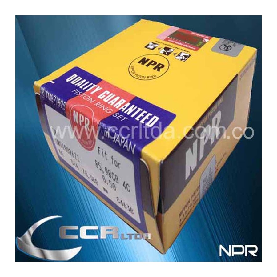 ANILLOS AVEO OPTRA 1600 (050 1.2/1.5/3.0 79mm)