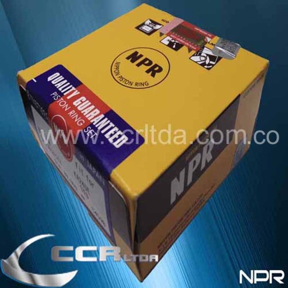 ANILLOS NISSAN FRONTIER 16V KA24E(STD 1.2/1.2/2.5)