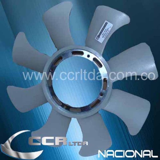 VENTILADOR B-2600 (8 ASAPAS HC137.5MM/DH153.5MM)