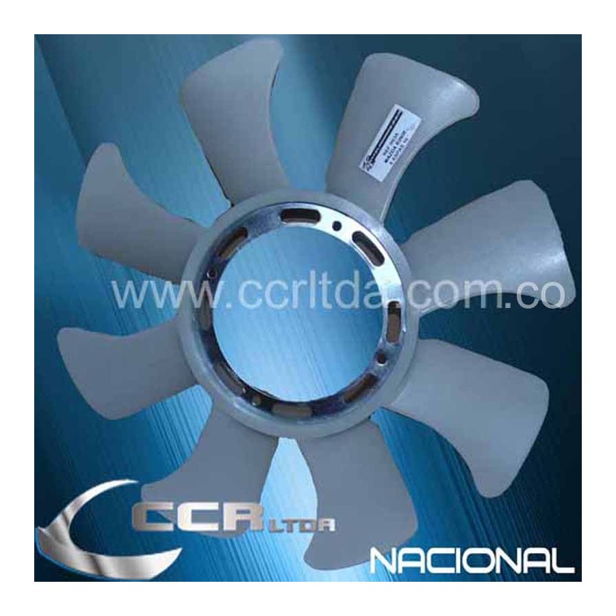 VENTILADOR B-2600 (8 ASAPAS HC137.5MM/DH153.5MM)
