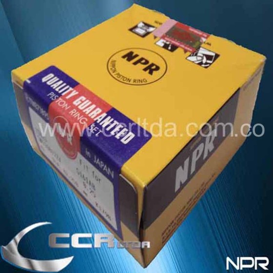 ANILLOS LUV 1600 CHEVETTE 1400 (025 R.GRUESA)