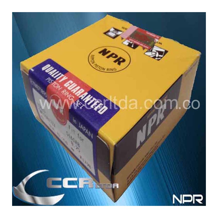 ANILLOS LUV 1600 CHEVETTE 1400 (025 R.GRUESA)