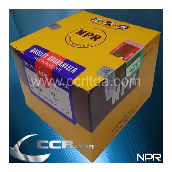 ANILLOS TOYOTA 4.5 (STD R DELGADA 100mm 1.75/2/4)