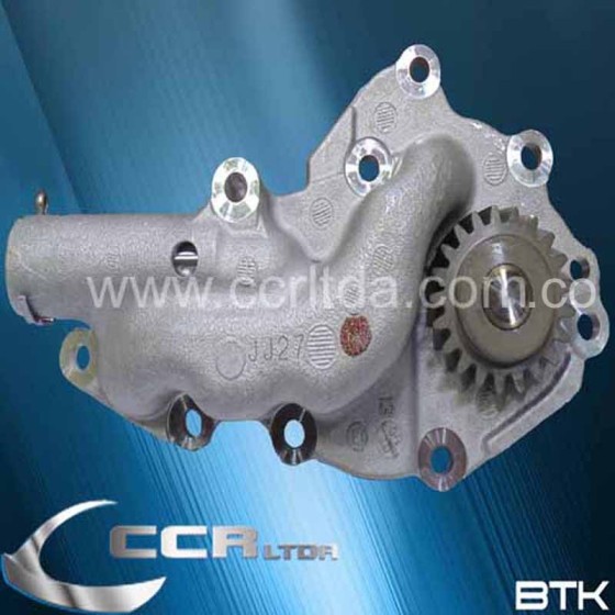 BOMBA ACEITE HINO JO5CT S05 ALTURA PIÑON 28MM