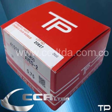 ANILLOS AVEO OPTRA 1.4 (075 1.2/1.5/2.5 77.9mm)