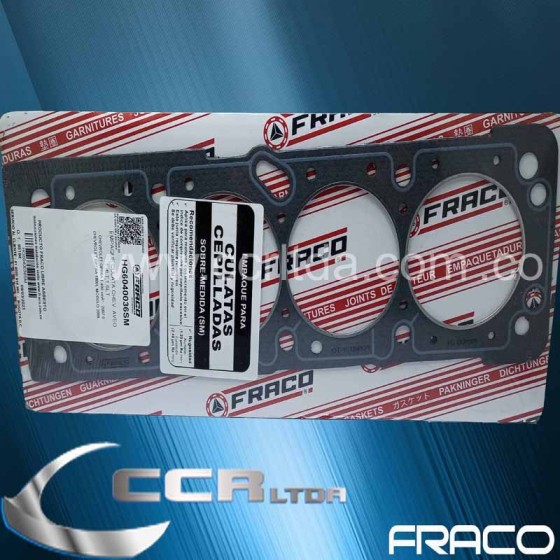 EMP. CULATA AVEO 1.4/1.6 OPTRA 1600 (1 OJO ASBES)