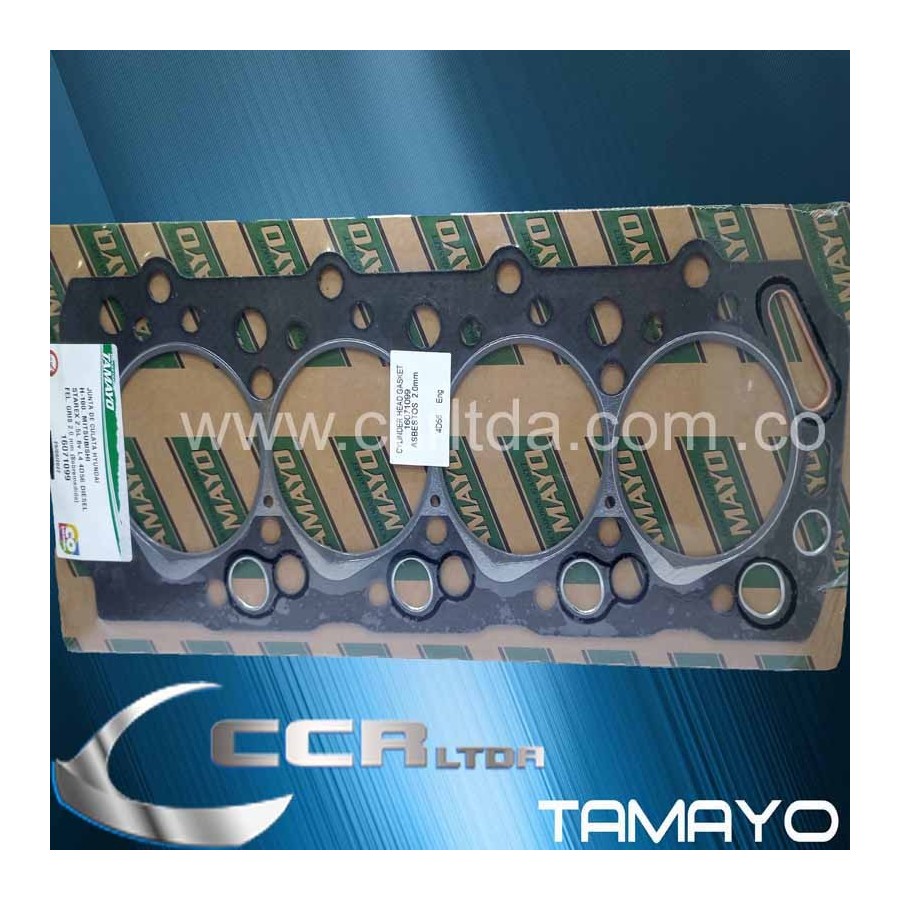 EMP. CULATA HYUNDAI H-100 DIESEL 4D55/56(CEPILLADA