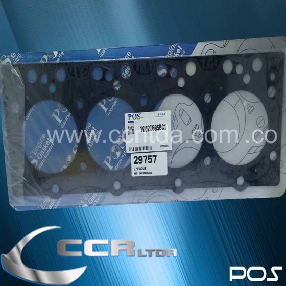 EMP. CULATA JAC JMC 1040 1035 (CAUDRADO LAMINA 3M)