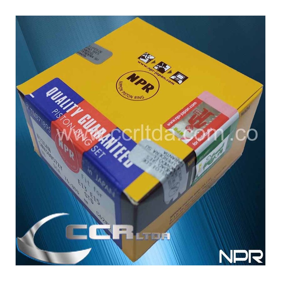 ANILLOS NISSAN SENTRA B13 8V (STD 1.5/1.5/4 76mm)