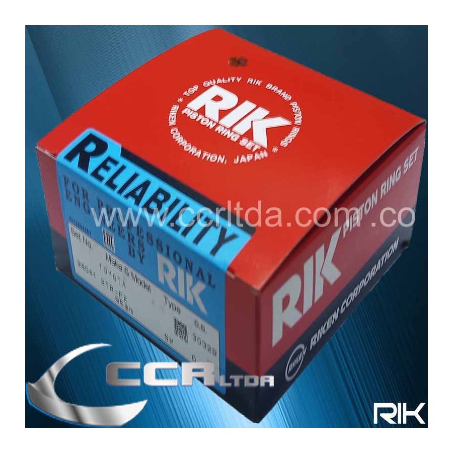 ANILLOS TOYOTA VIGO 2700 GAS FORTUNER (050 2TR)