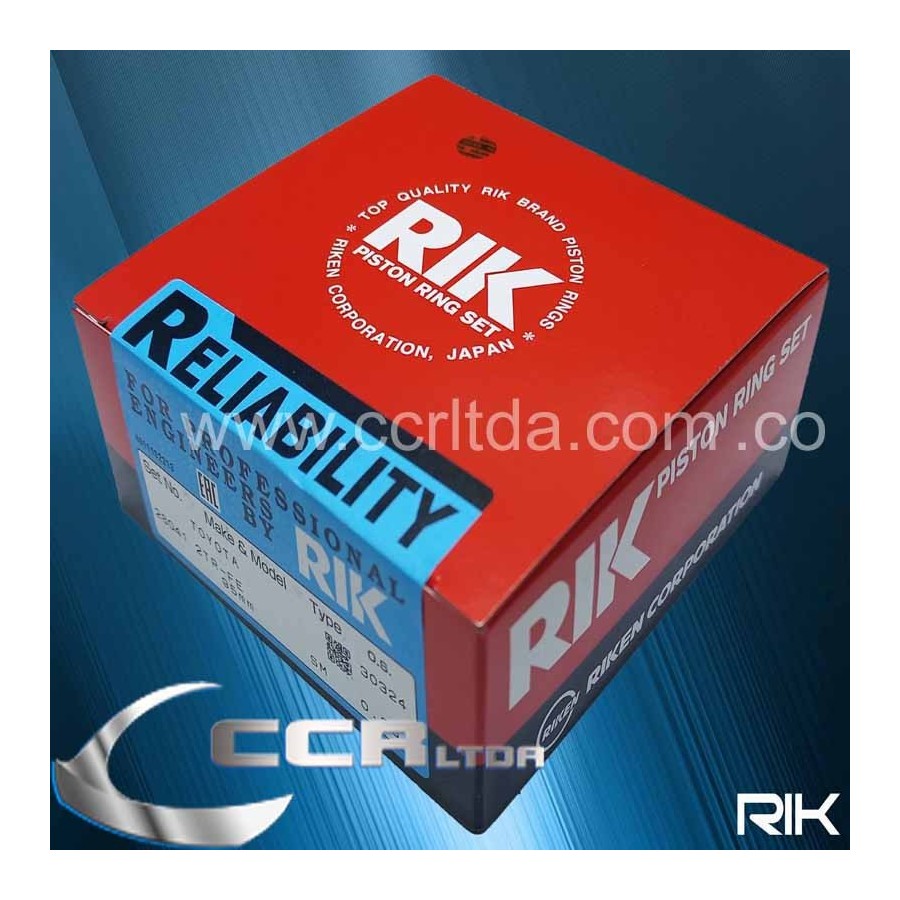 ANILLOS TOYOTA VIGO 2700 GAS FORTUNER (025 2TR)