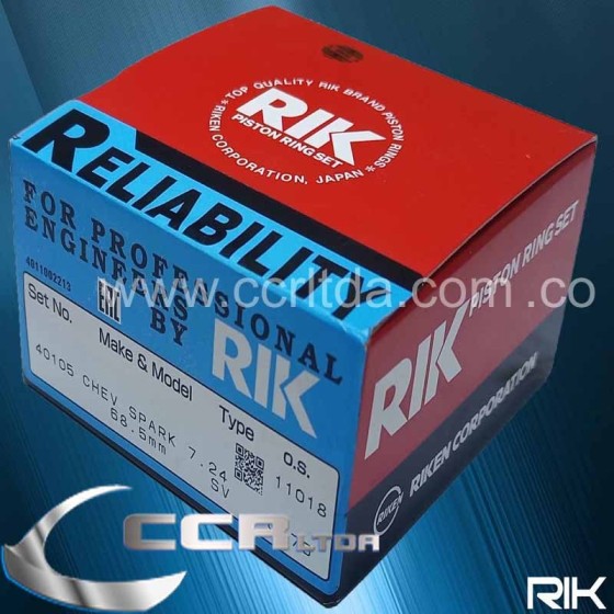 ANILLOS SPARK 7-24 (075 1.2/1.2/2.5 68.5mm)