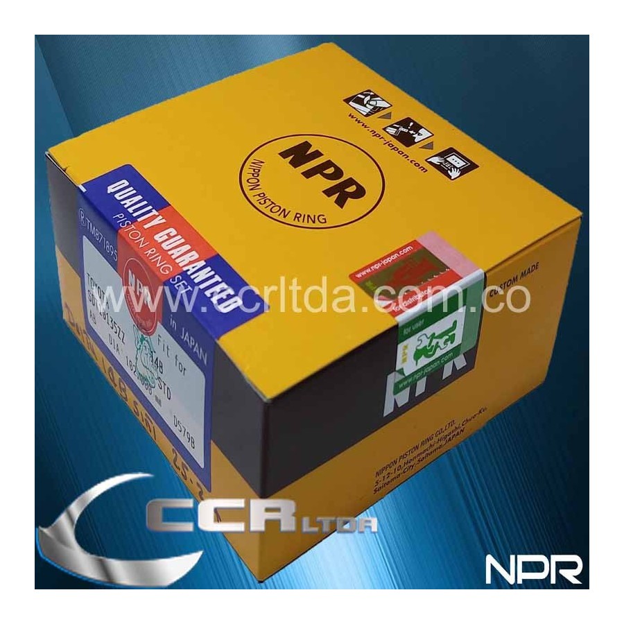 ANILLOS DELTA 14B SIN TURBO (STD)