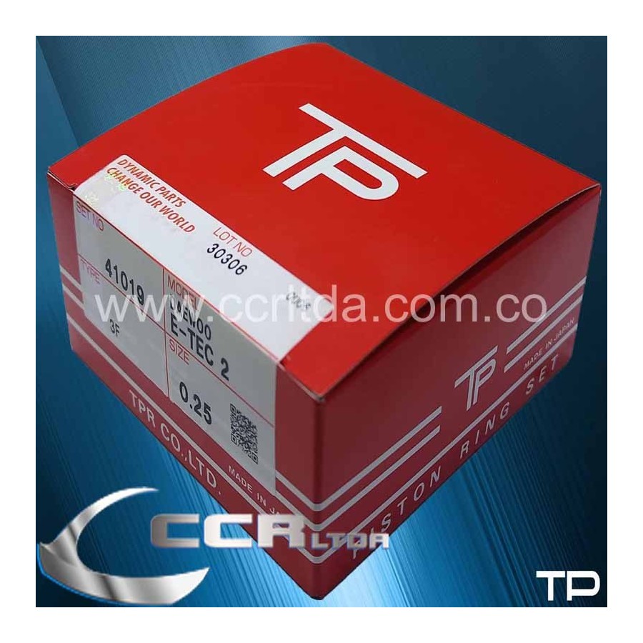 ANILLOS SONIC 1600 (050 1.2/1.2/2.5 79mm)