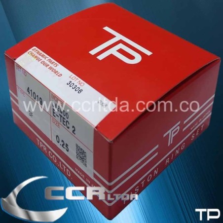 ANILLOS SONIC 1600 (050 1.2/1.2/2.5 79mm)