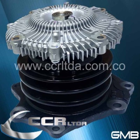 BOMBA AGUA NISSAN TD-27 MT-3000 (FAN A BASE BOMBA)