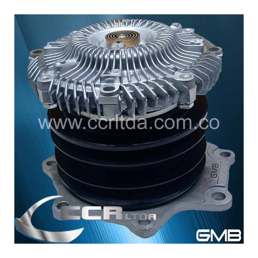BOMBA AGUA NISSAN TD-27 MT-3000 (FAN A BASE BOMBA)