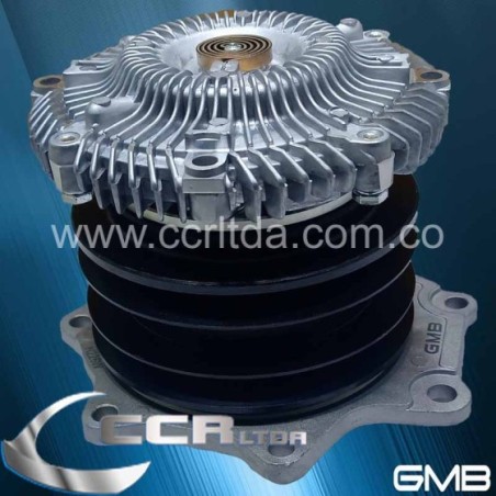 BOMBA AGUA NISSAN TD-27 MT-3000 (FAN A BASE BOMBA)