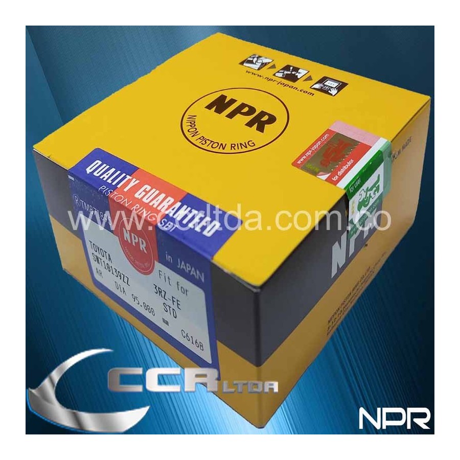 ANILLOS TOYOTA HILUX 2000/... PRADO (STD 2RZ)