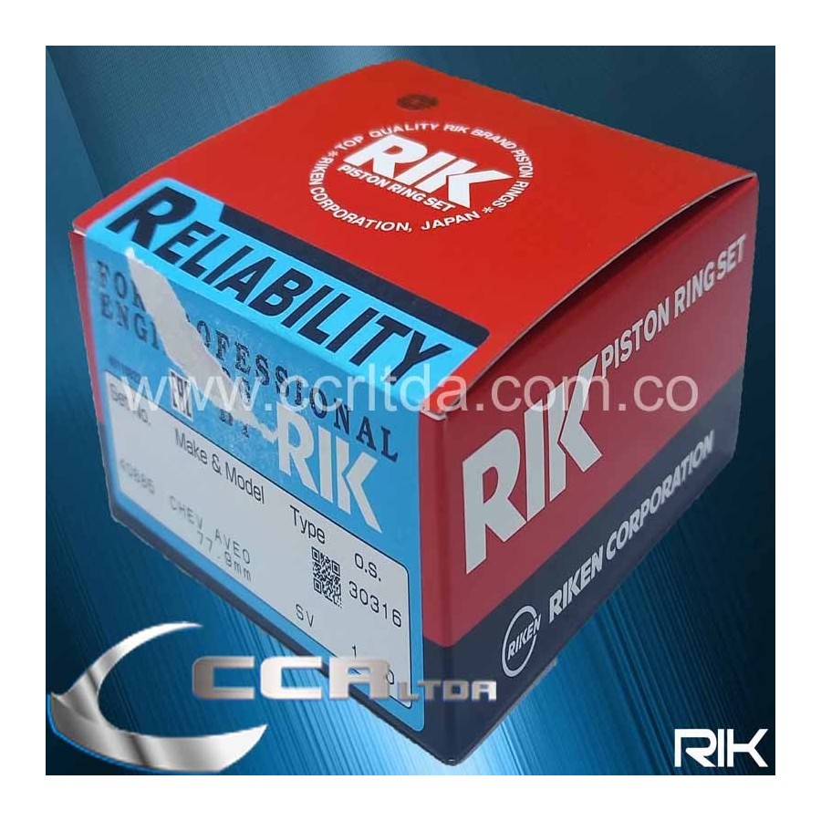 ANILLOS AVEO OPTRA 1600 (050 1.2/1.5/3.0 79mm)