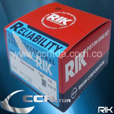 ANILLOS AVEO OPTRA 1600 (050 1.2/1.5/3.0 79mm)