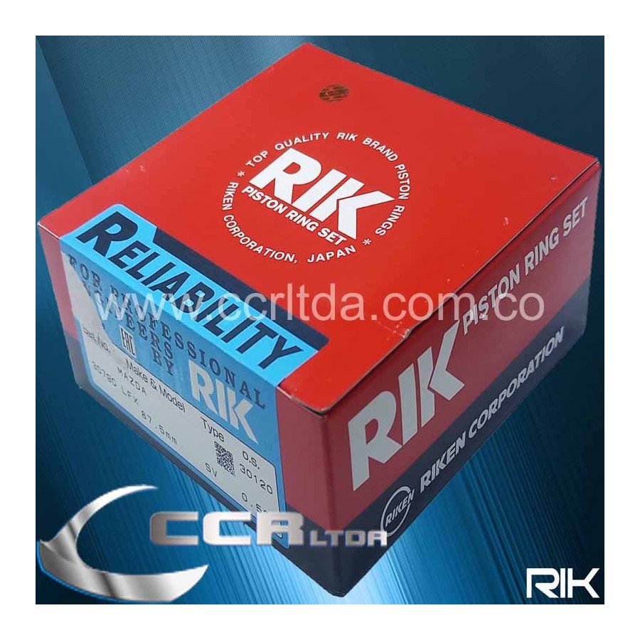 ANILLOS MAZDA 3 6 16V 2.0 (075 1.2/1.2/2.5 87mm)