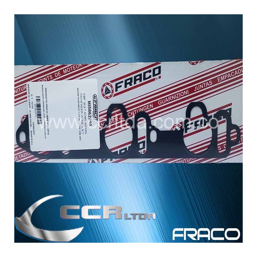 EMP. MULT. NISSAN PATHFINDER 3300 VG33 (ESC)