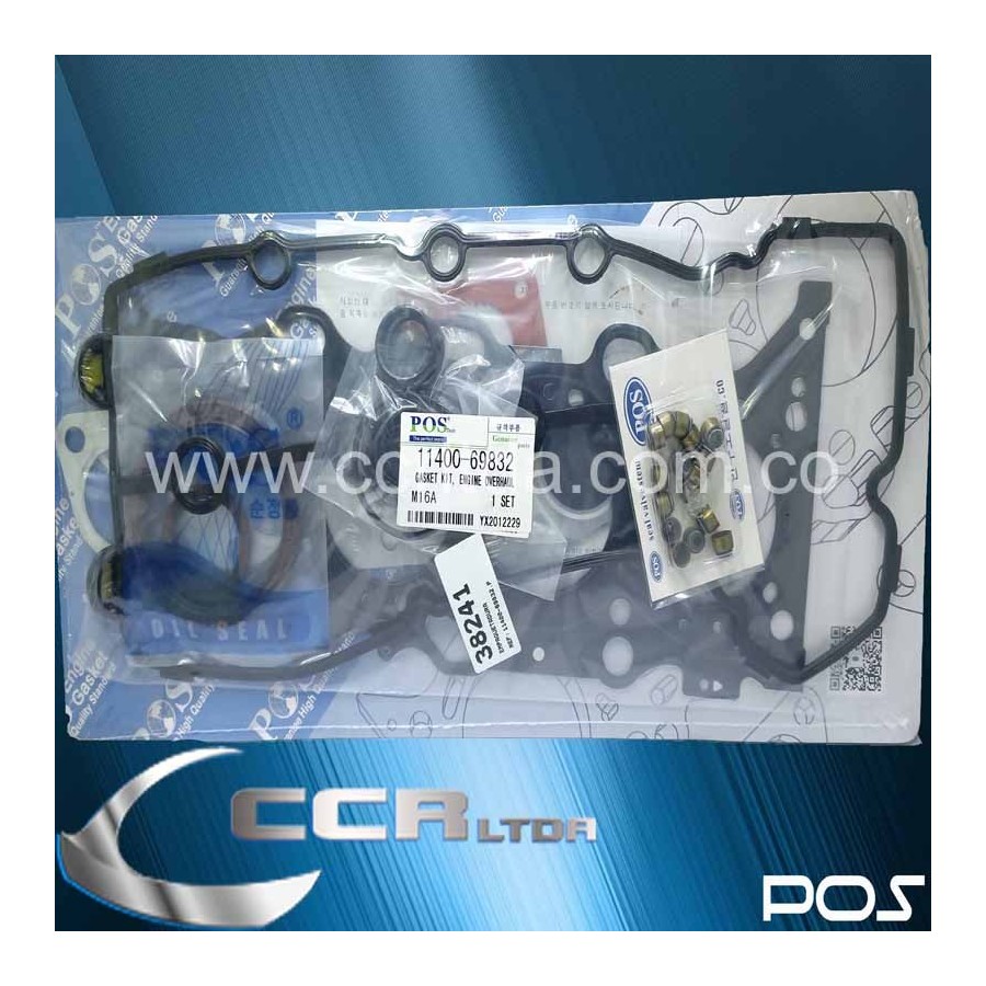 EMP. MOTOR SWIFT 1600 VITARA (SIN RETENES)