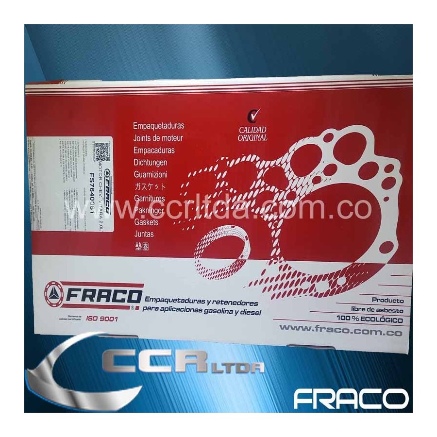 EMP. MOTOR GRAN VITARA 2.0 J20A 2000/...